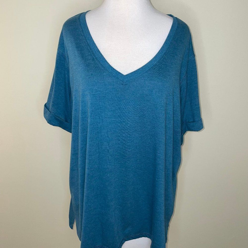 Leg3nd Short Sleeve Tee | DarkTeal | Women's 2X